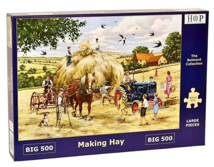 House of Puzzles Farming* - Making Hay - 500Xl Piece Jigsaw Puzzle