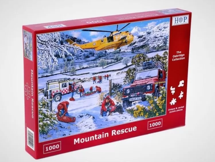 House of Puzzles Yorkshire* - Mountain Rescue - 1000 Piece Jigsaw Puzzle