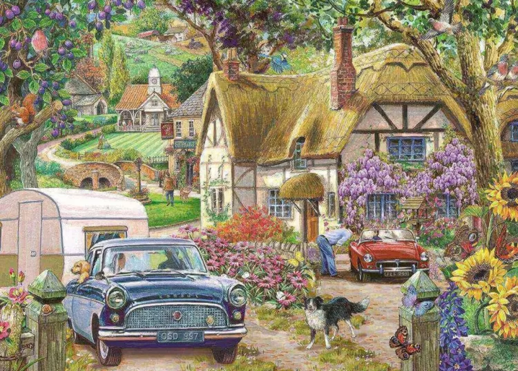 House of Puzzles Trains & Transport* - Off We Go! - 250Xl Piece Jigsaw Puzzle