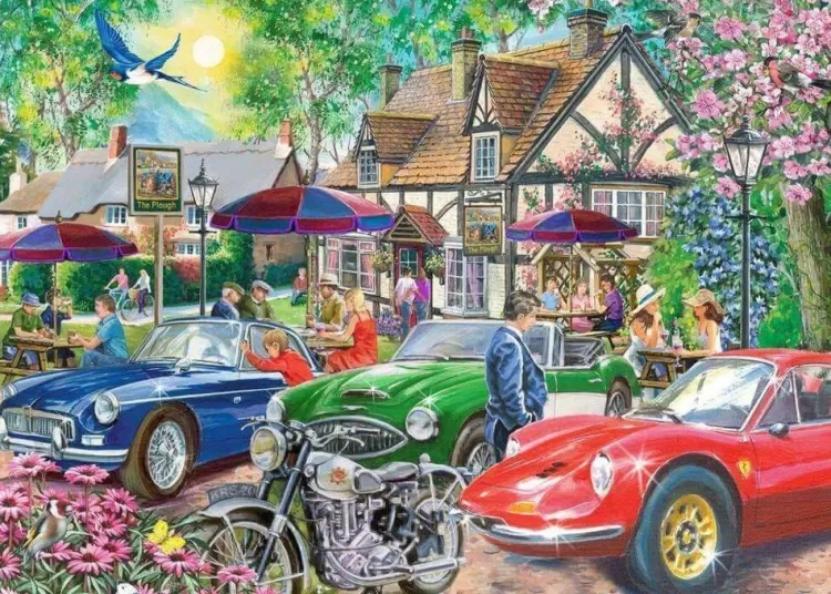 House of Puzzles Pastimes* - Plough Inn - 500Xl Piece Jigsaw Puzzle