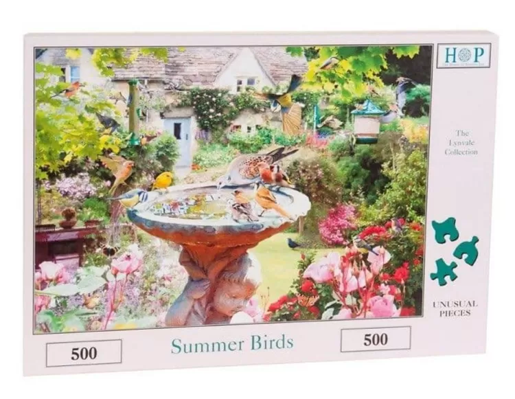 House of Puzzles Animals & Wildlife* - Summer Birds - 500 Piece Jigsaw Puzzle