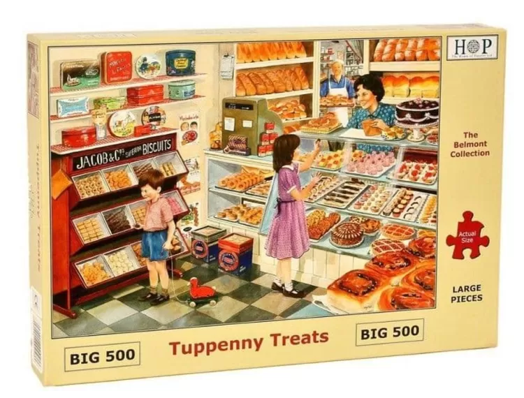 House of Puzzles Food & Drink* - Tuppenny Treats - 500Xl Piece Jigsaw Puzzle