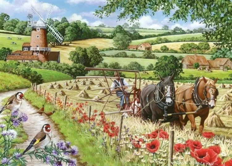 House of Puzzles Locations & Buildings* - Windmill Lane - 500Xl Piece Jigsaw Puzzle