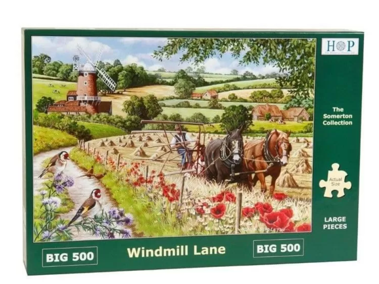 House of Puzzles Locations & Buildings* - Windmill Lane - 500Xl Piece Jigsaw Puzzle