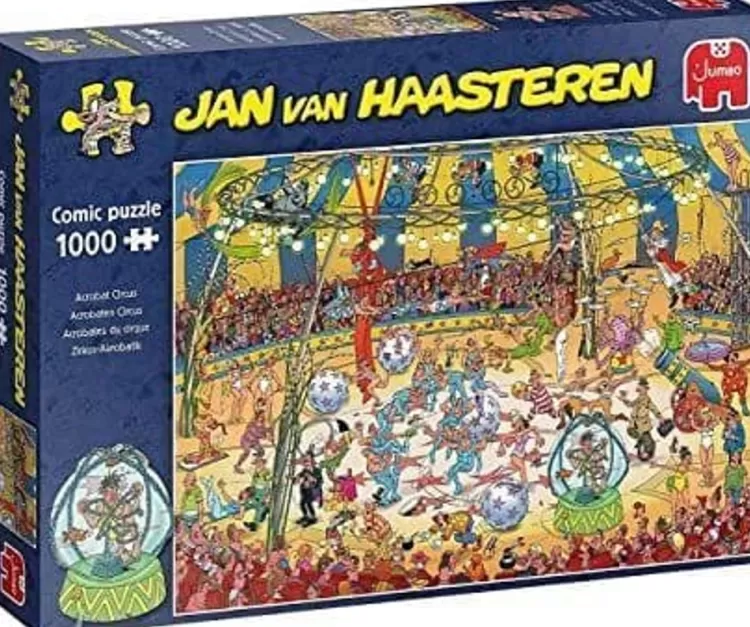 Jumbo Humour*Jan Van Haasteren - Acrobat Circus - 1000 Piece Jigsaw Puzzle