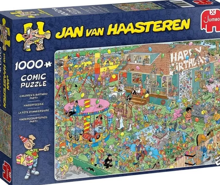 Jumbo Humour*Jan Van Haasteren - Children'S Birthday - 1000 Piece Jigsaw Puzzle