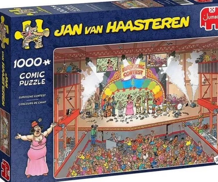 Jumbo Humour*Jan Van Haasteren - Eurosong Contest - 1000 Piece Jigsaw Puzzle