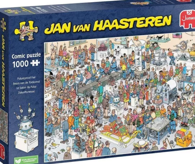 Jumbo Humour*Jan Van Haasteren - Futureproof Fair - 1000 Piece Jigsaw Puzzle