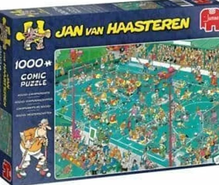 Jumbo Humour*Jan Van Haasteren - Hockey Championship - 1000 Piece Jigsaw Puzzle