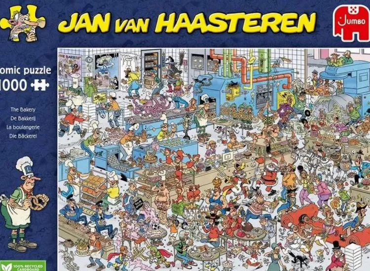 Jumbo Humour*Jan Van Haasteren - The Bakery - 1000 Piece Jigsaw Puzzle