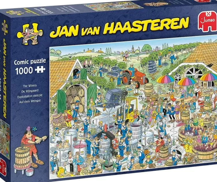 Jumbo Humour*Jan Van Haasteren - Winery - 1000 Piece Jigsaw Puzzle