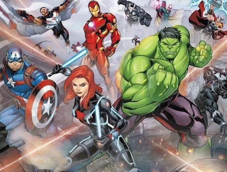 Kidicraft Sound & Screen* - Avengers Assemble 3D - 500 Piece Jigsaw Puzzle