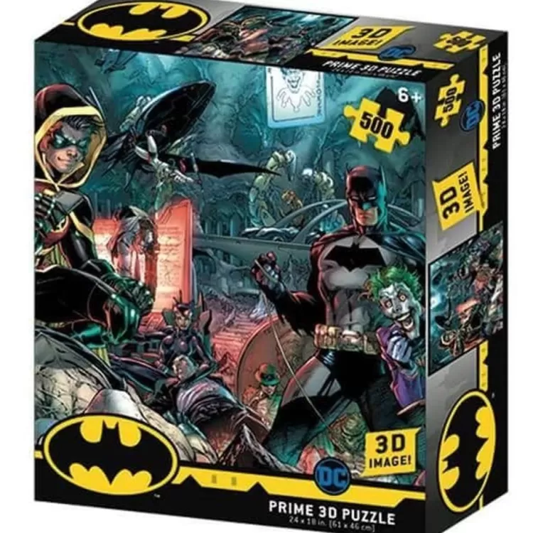 Kidicraft Sound & Screen* - Batman & Robin - 500 Piece Jigsaw Puzzle