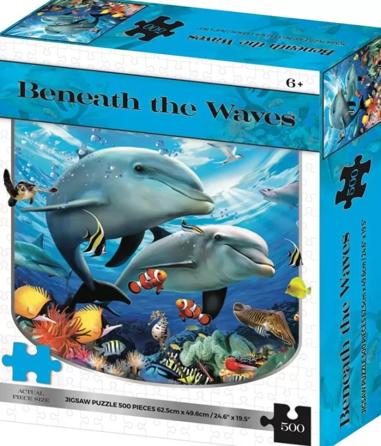 Kidicraft Animals & Wildlife* - Beneath The Waves - 500 Piece Jigsaw Puzzle