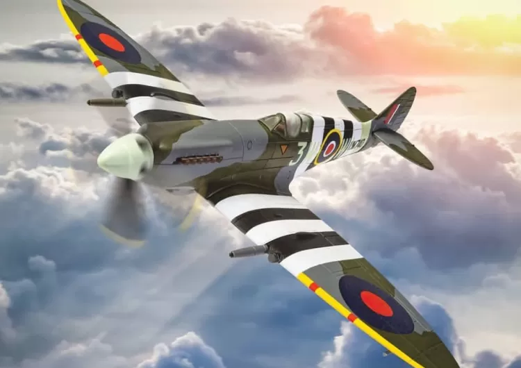 Kidicraft Planes* - D-Day Supermarine Spitfire Mk Xivc - 1000 Piece Jigsaw Puzzle