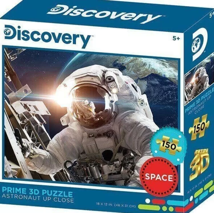 Kidicraft Space* - Discovery Astronaut 3D - 150 Piece Jigsaw Puzzle