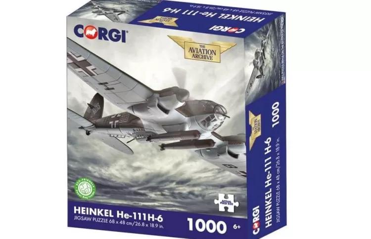 Kidicraft Planes* - Heinkel He-111 H-6 - 1000 Piece Jigsaw Puzzle