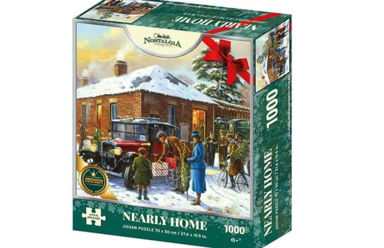 Kidicraft Trains & Transport* - Nearly Home - 1000 Piece Jigsaw Puzzle