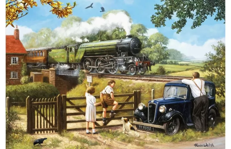 Kidicraft Trains & Transport* - Passing By - 1000 Piece Jigsaw Puzzle