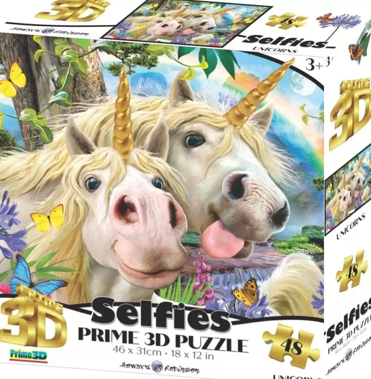 Kidicraft Fantasy* - Selfies Unicorn - 48 Piece Jigsaw Puzzle