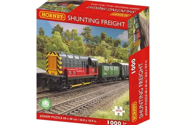 Kidicraft Trains & Transport* - Shunting Freight - 1000 Piece Jigsaw Puzzle