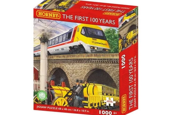 Kidicraft Trains & Transport* - The First 100 Years - 1000 Piece Jigsaw Puzzle