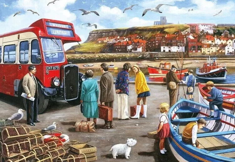 Kidicraft Yorkshire* - Whitby - 1000 Piece Jigsaw Puzzle