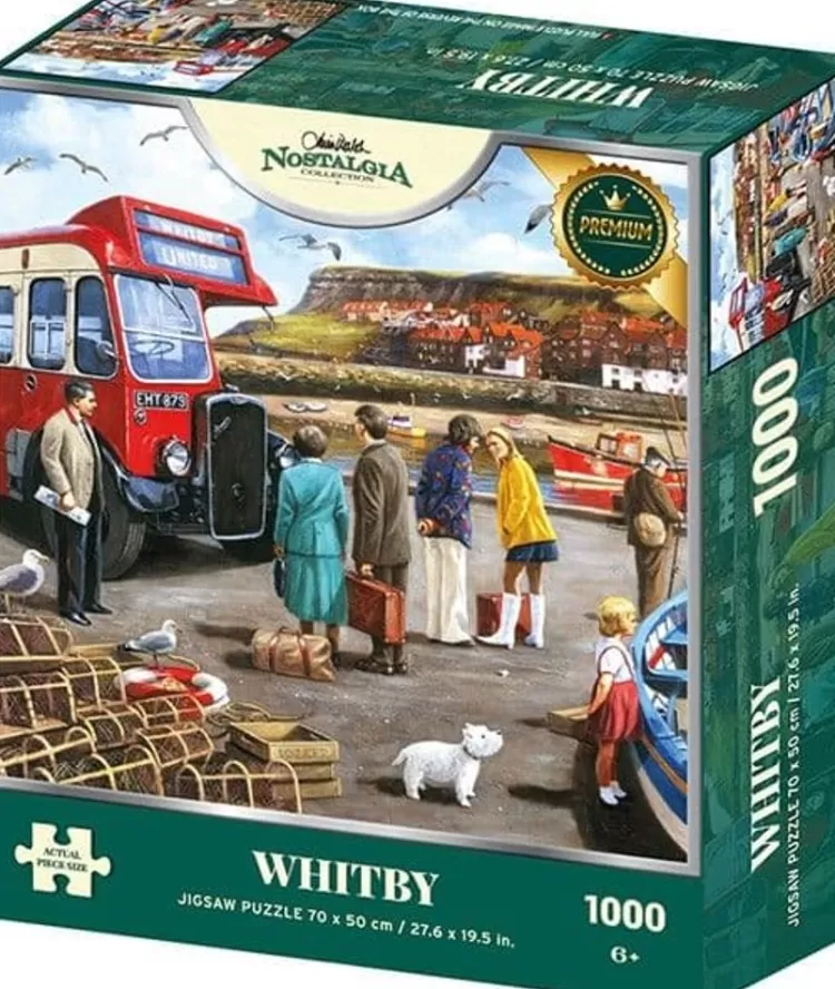 Kidicraft Yorkshire* - Whitby - 1000 Piece Jigsaw Puzzle