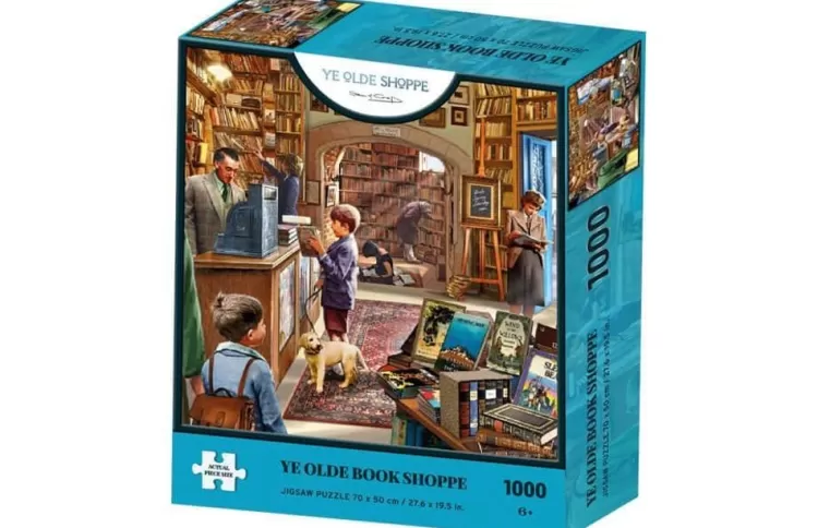 Kidicraft Pastimes* - Ye Olde Book Shoppe - 1000 Piece Jigsaw Puzzle