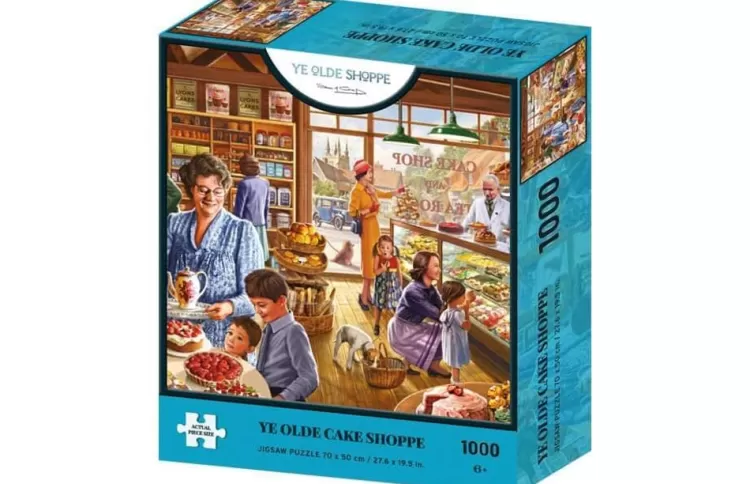 Kidicraft Nostalgia* - Ye Olde Cake Shoppe - 1000 Piece Jigsaw Puzzle