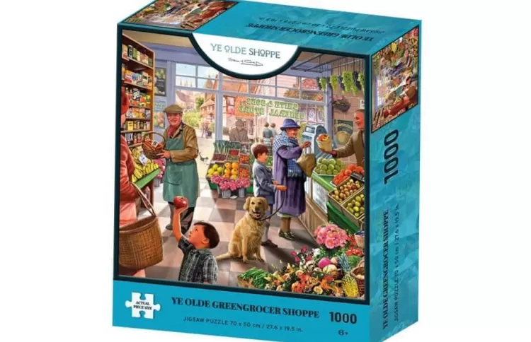 Kidicraft Nostalgia* - Ye Olde Greengrocer Shoppe - 1000 Piece Jigsaw Puzzle