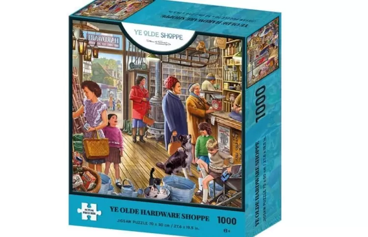 Kidicraft Pastimes* - Ye Olde Hardware Shoppe - 1000 Piece Jigsaw Puzzle