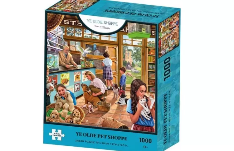 Kidicraft Nostalgia* - Ye Olde Pet Shoppe - 1000 Piece Jigsaw Puzzle