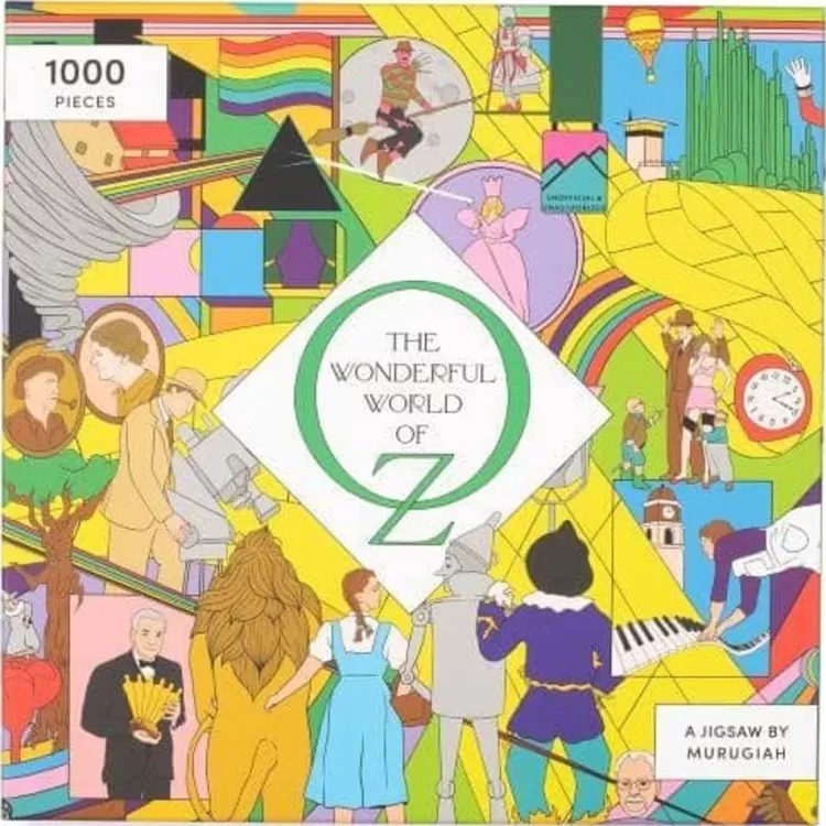 Laurence King Sound & Screen* - The Wonderful World Of Oz - 1000 Piece Jigsaw Puzzle