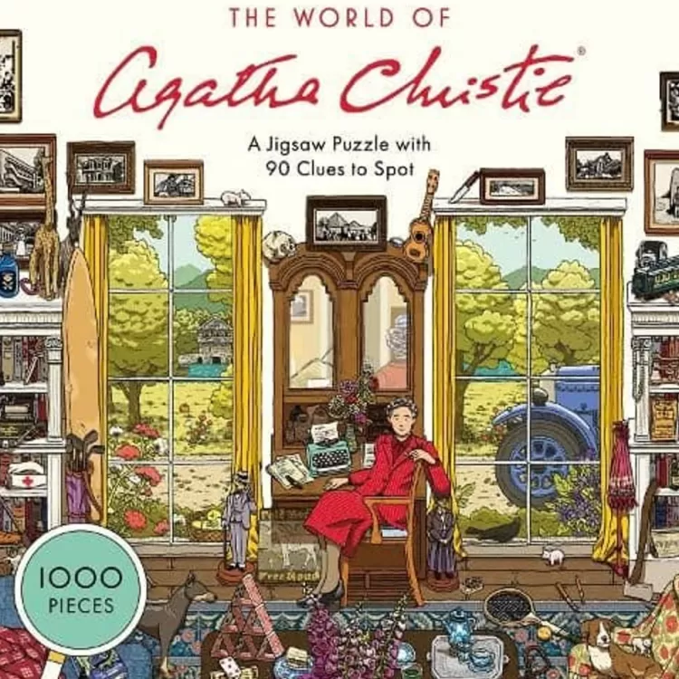 Laurence King Sound & Screen* - The World Of Agatha Christie - 1000 Piece Jigsaw Puzzle
