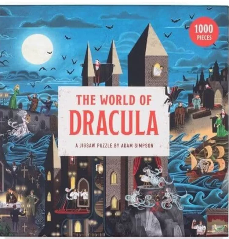 Laurence King Sound & Screen* - The World Of Dracula - 1000 Piece Jigsaw Puzzle