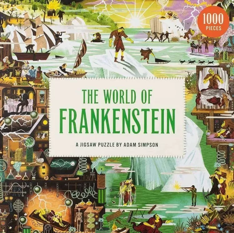 Laurence King Sound & Screen* - The World Of Frankenstein - 1000 Piece Jigsaw Puzzle