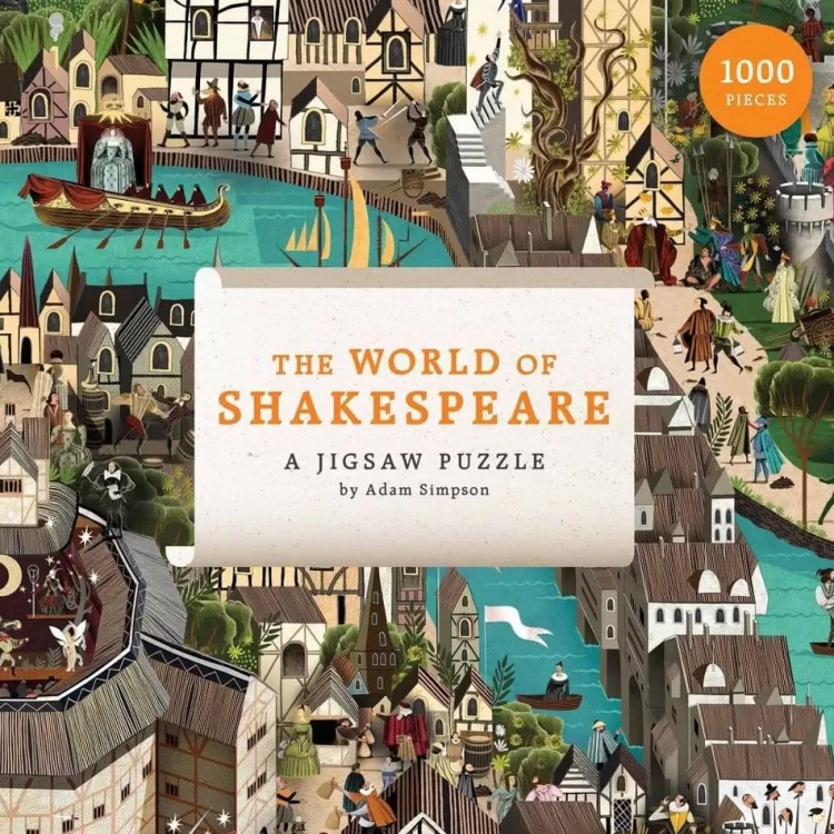 Laurence King Sound & Screen* - The World Of Shakespeare - 1000 Piece Jigsaw Puzzle