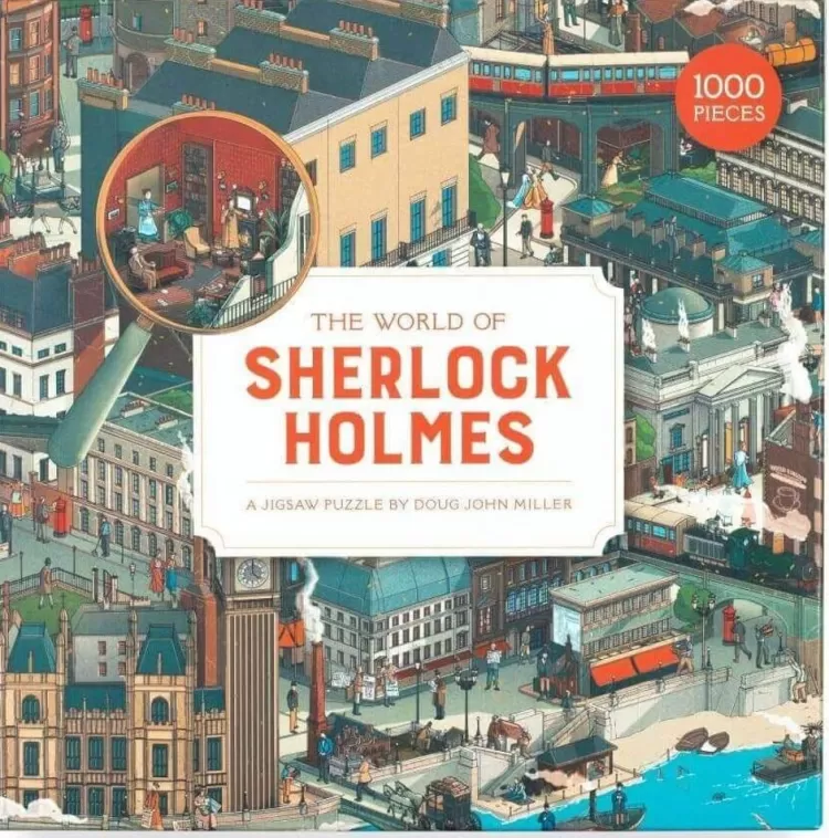 Laurence King Sound & Screen* - The World Of Sherlock Holmes - 1000 Piece Jigsaw Puzzle