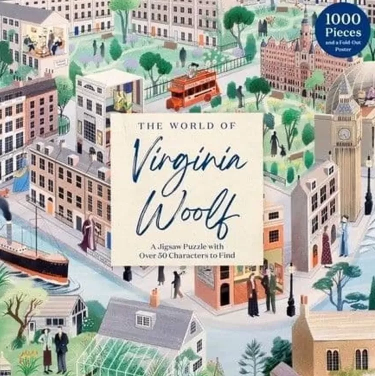 Laurence King Sound & Screen* - The World Of Virginia Woolf - 1000 Piece Jigsaw Puzzle
