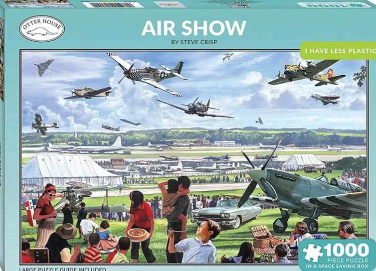 Otter House Planes* - Air Show - 1000 Piece Jigsaw Puzzle