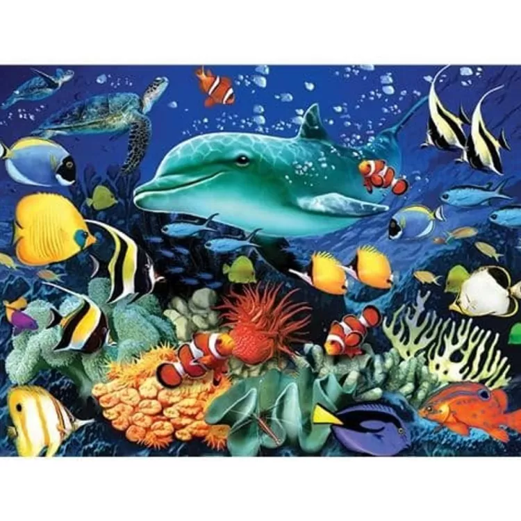 Otter House Animals & Wildlife* - Coral Reef - 1000 Piece Jigsaw Puzzle