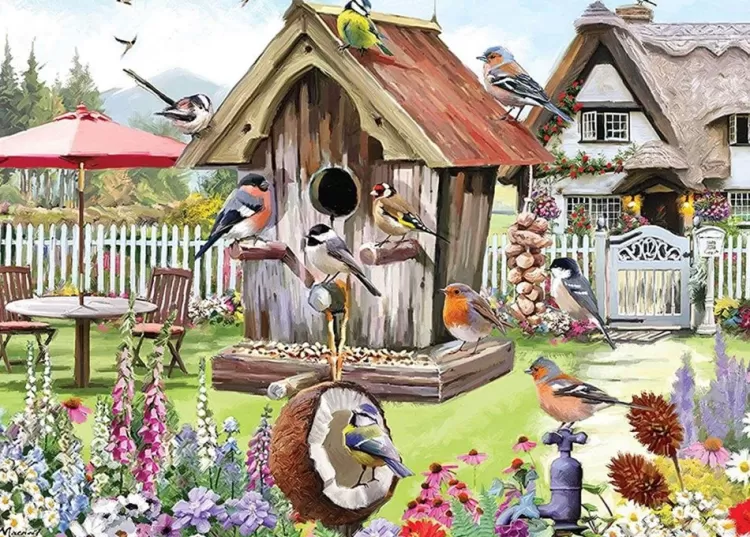 Otter House Animals & Wildlife* - Feathered Friends - 1000 Piece Jigsaw Puzzle