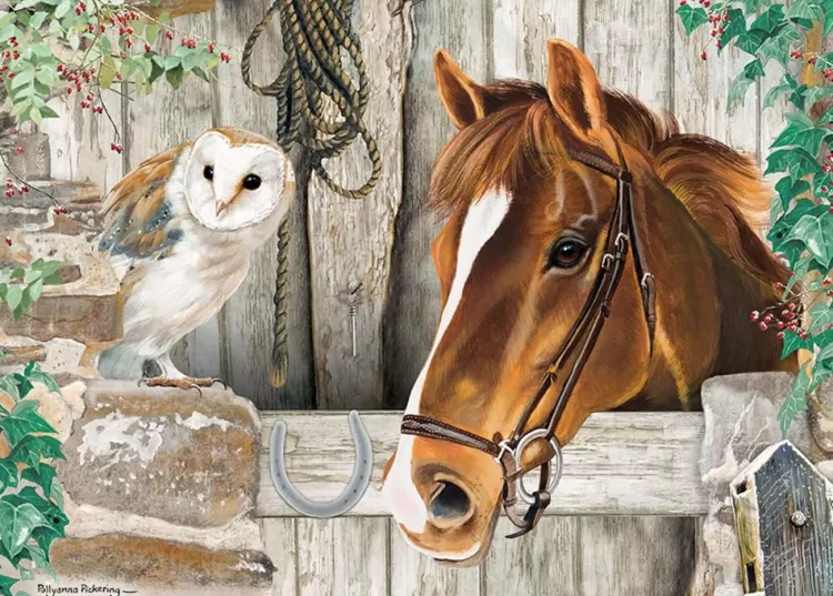 Otter House Animals & Wildlife* - The Stable Door - 1000 Piece Jigsaw Puzzle