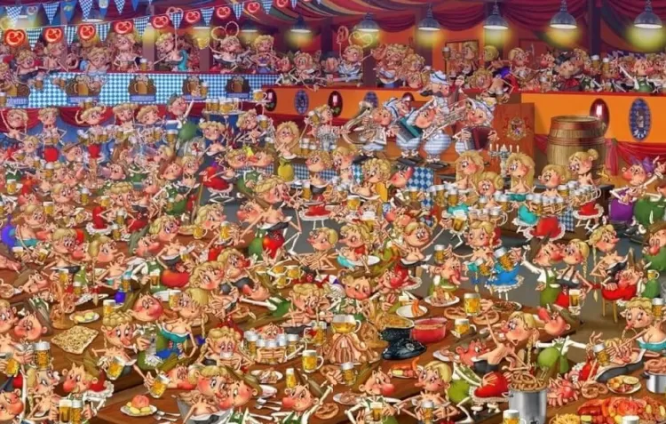 Piatnik Food & Drink* - Bavarian Festival - 1000 Piece Jigsaw Puzzle