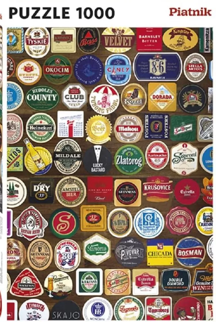 Piatnik Food & Drink* - Beer Mats - 1000 Piece Jigsaw Puzzle