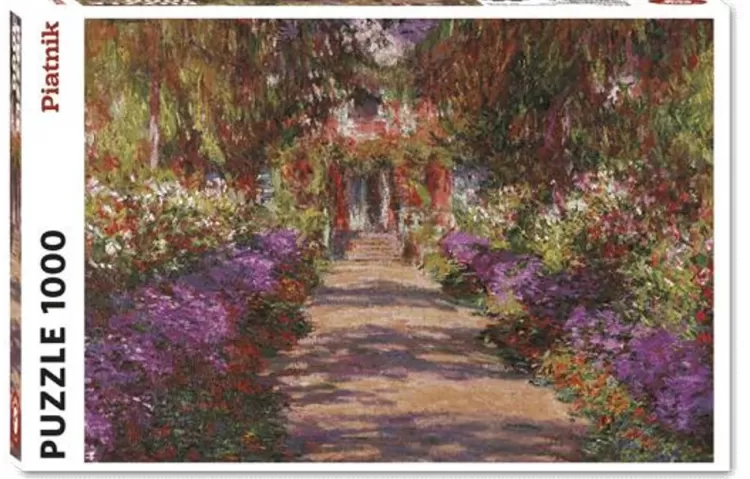 Piatnik Flowers & Gardens* - Monets Garden In Giverny - 1000 Piece Jigsaw Puzzle