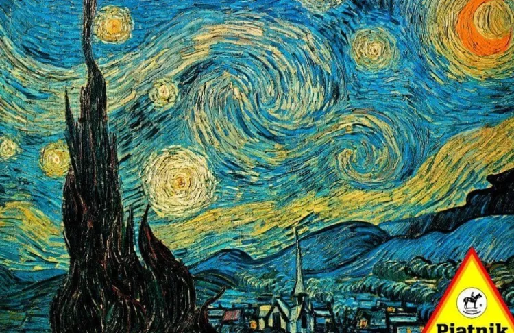 Piatnik Art* - Starry Night - 1000 Piece Jigsaw Puzzle