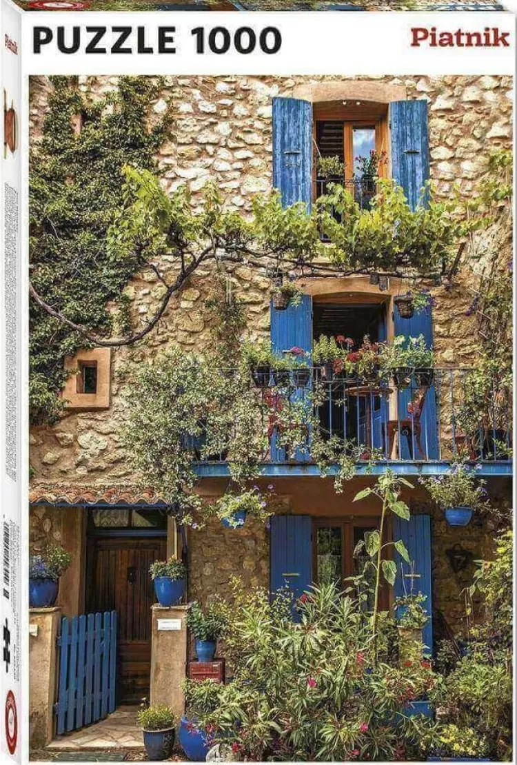 Piatnik Art* - The Blue Balcony - 1000 Piece Jigsaw Puzzle