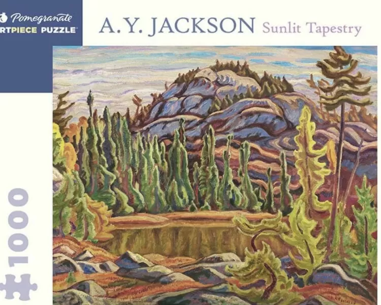 Pomegranate Art* - A. Y. Jackson Sunlit Tapestry - 1000 Piece Jigsaw Puzzle